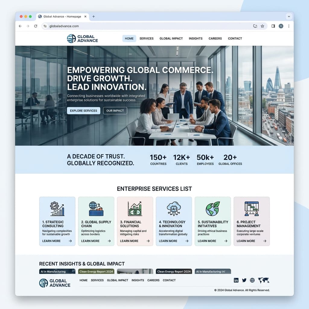 Corporate Websites